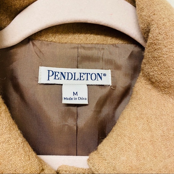 Pendolton Wool Button Front Blazer Coat Jacket - Picture 10 of 14